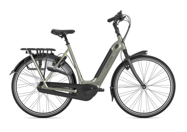 GAZELLE Grenoble C8 HMB Connect warm grey glans