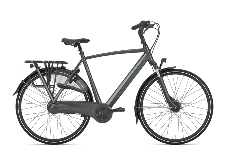 GAZELLE Orange C7 anthracite grey glans